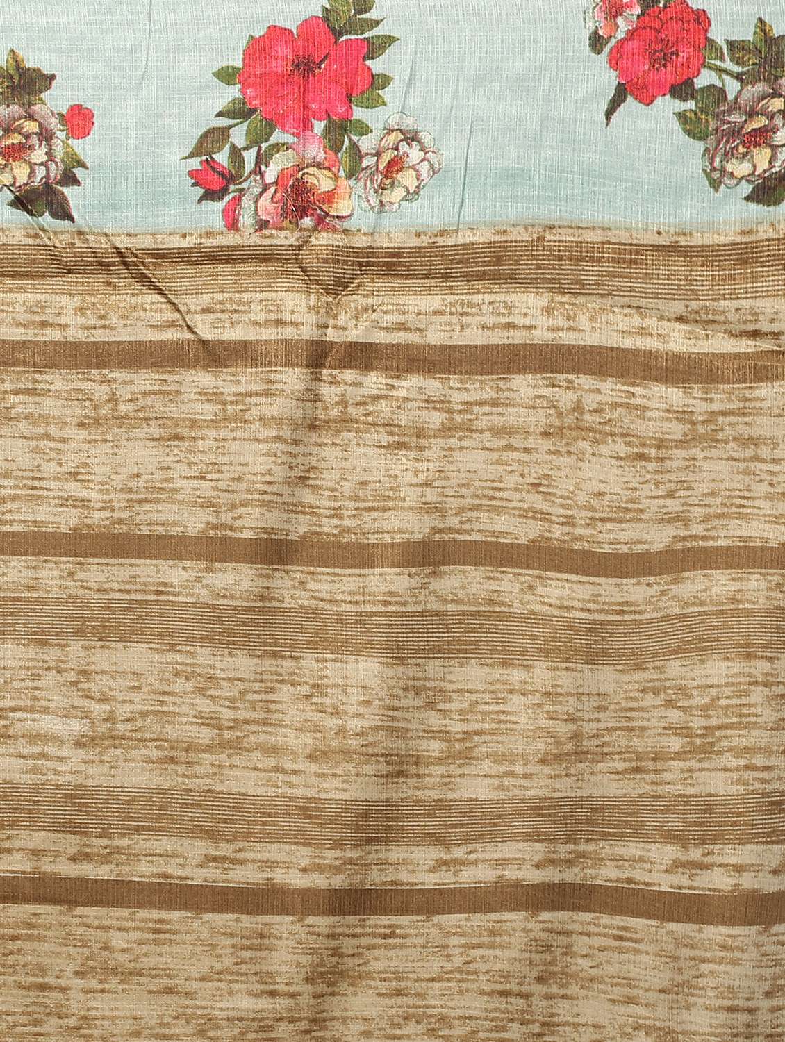 floral mysore silk saree with blouse - 18627230 - Standard Image - 3
