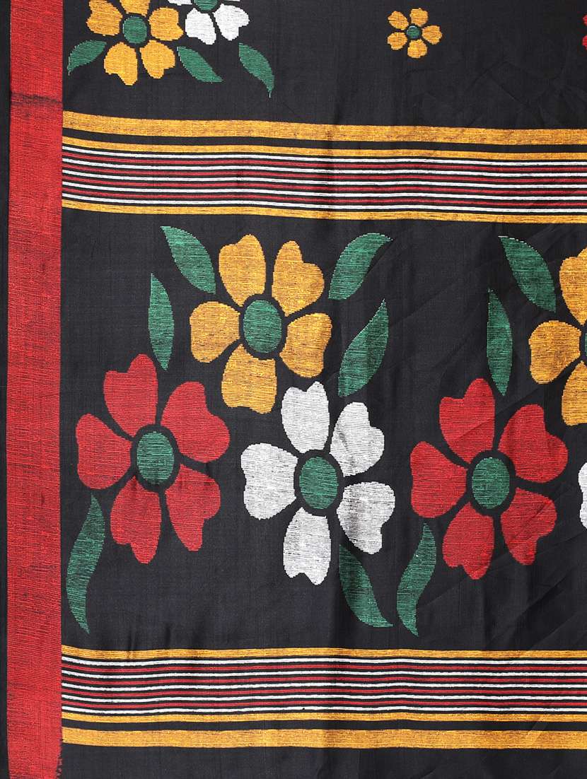 floral mysore silk saree - 18627373 - Standard Image - 5