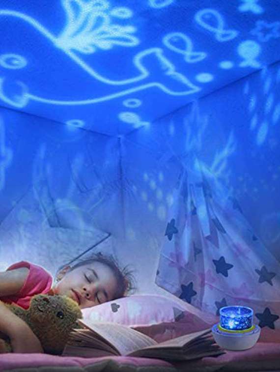 star night light for kids, universe night light projection lamp - 18629180 - Standard Image - 3