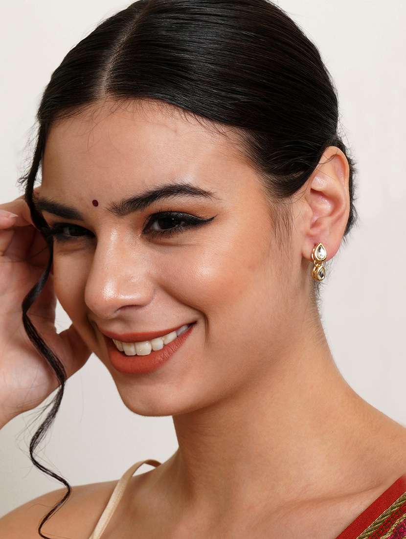 set of 4 gold plated earring - 18633021 -  Standard Image - 3