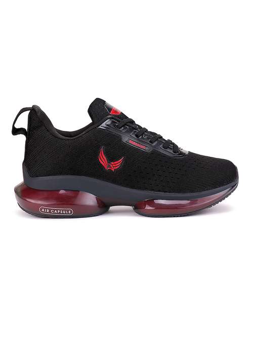 black lace up sport shoe - 18633886 -  Standard Image - 0