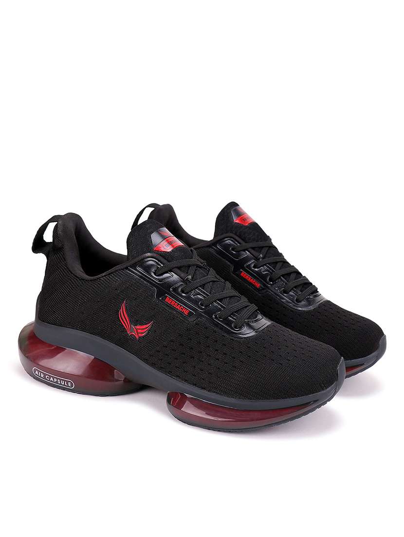 black lace up sport shoe - 18633886 - Standard Image - 3