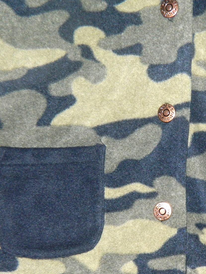 camouflage velvet regular jackets - 18634640 - Standard Image - 3
