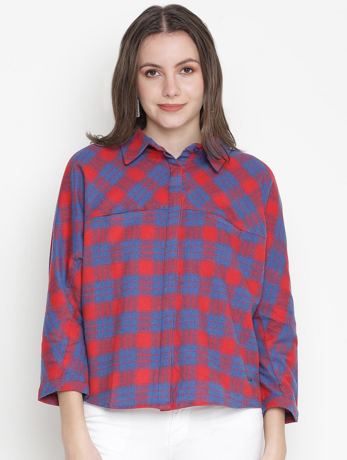 checkered regular shirt - 18634655 - Zoom Image - 0