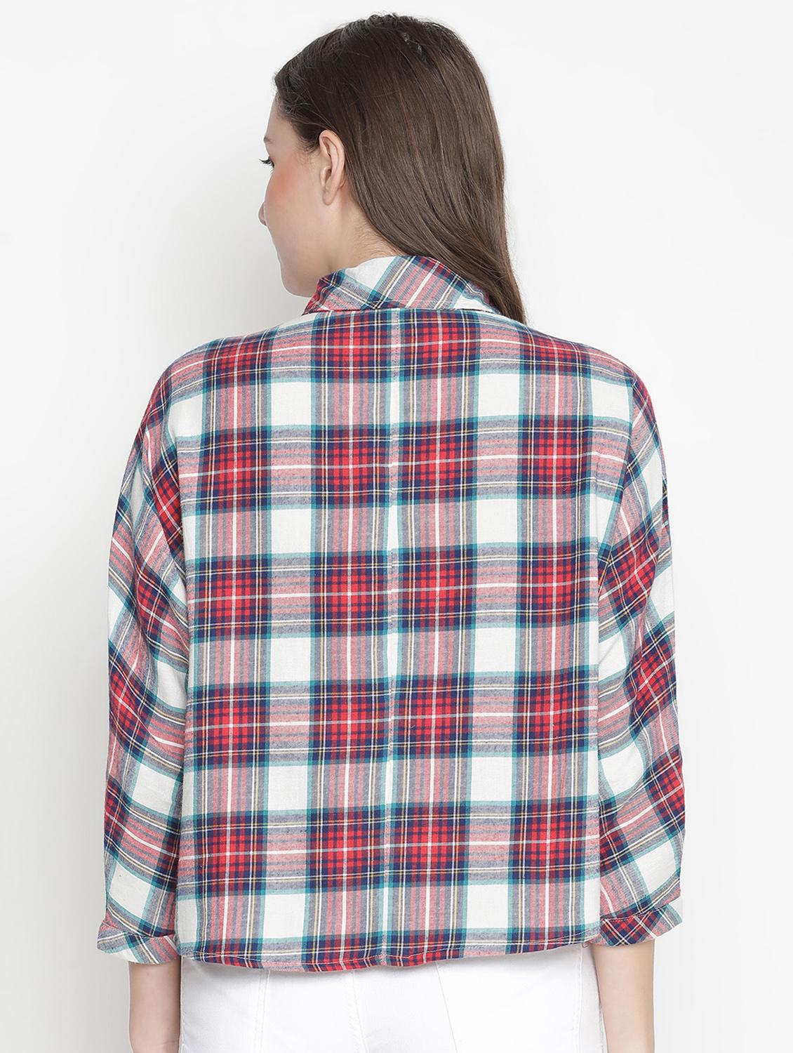 checkered regular shirt - 18634656 - Standard Image - 3