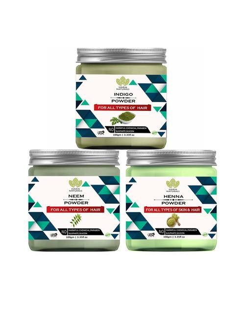 pack of 3 haria naturals beauty set - 18634888 - Standard Image - 0