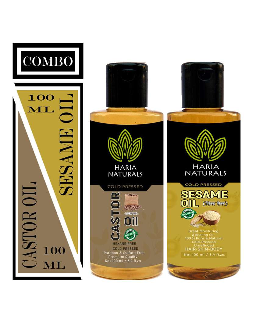 pack of 2 haria naturals beauty set