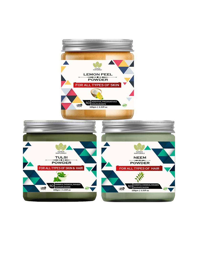 pack of 3 haria naturals beauty set - 18635005 - Zoom Image - 0