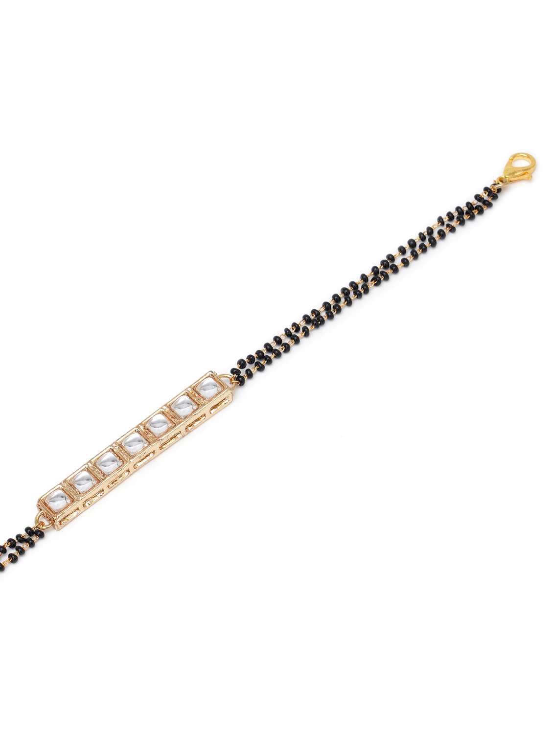 gold metal bangle bracelet - 18635710 - Standard Image - 3