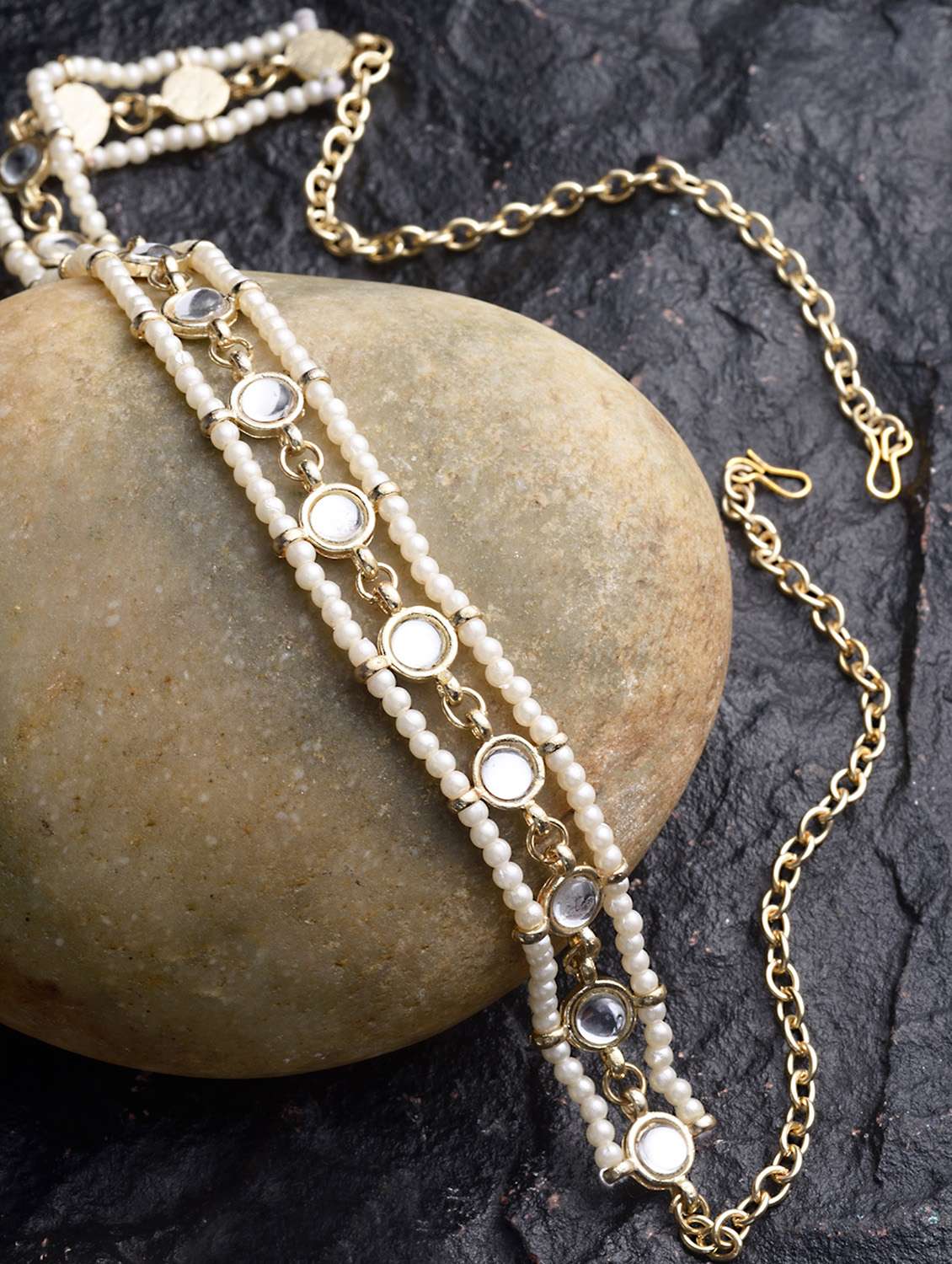 gold plated maatha patti