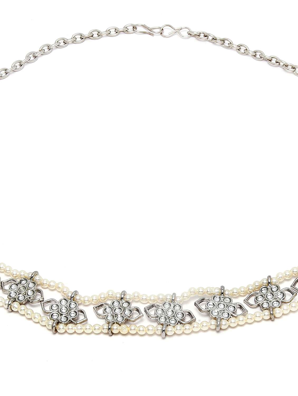 silver plated maatha patti - 18635762 -  Standard Image - 3