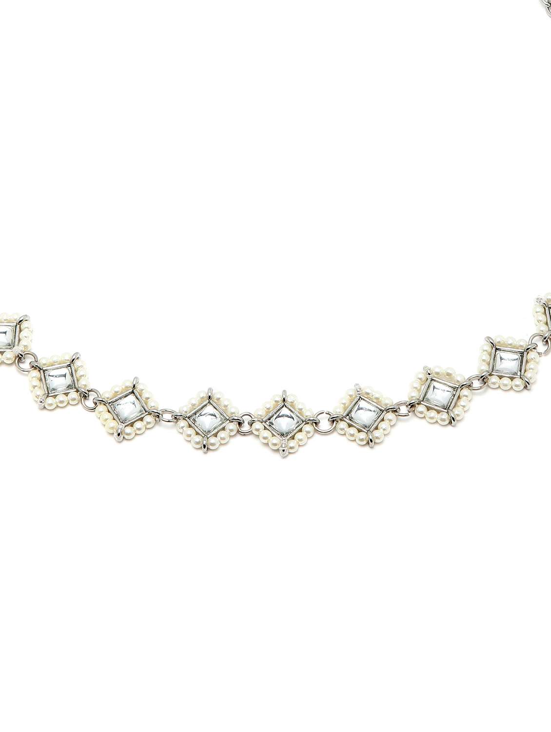 silver plated maatha patti - 18635769 -  Standard Image - 3