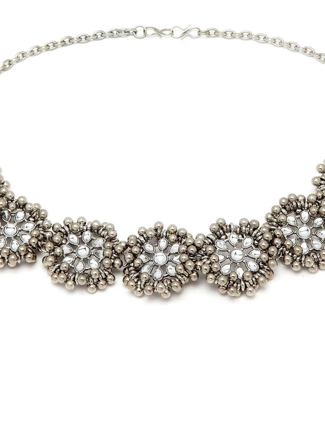 silver plated maatha patti - 18635771 -  Standard Image - 3