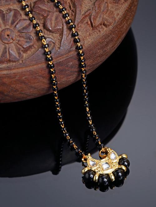 gold metal mangalsutra - 18636133 -  Standard Image - 0