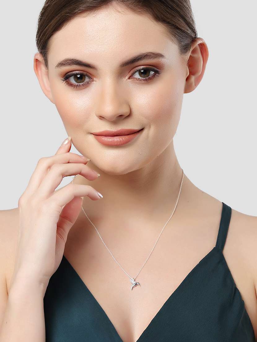 silver metal pendant - 18636151 - Standard Image - 5