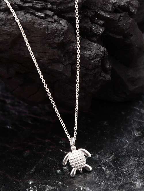 silver metal pendant - 18636153 - Standard Image - 0