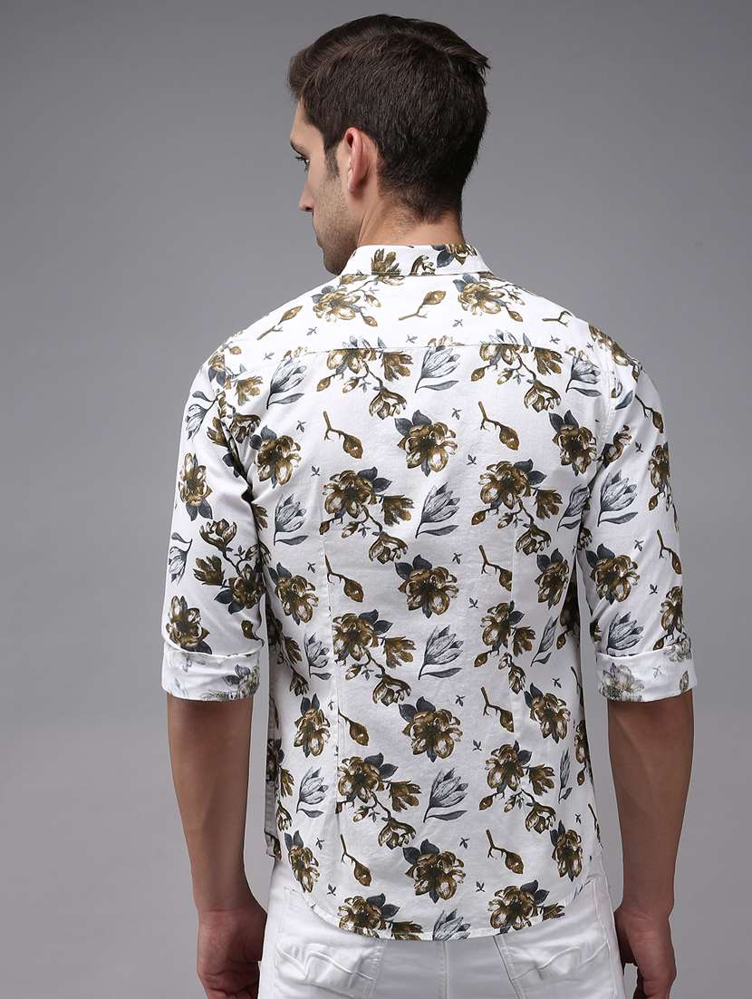 mens florals casual shirt - 18636789 -  Standard Image - 3