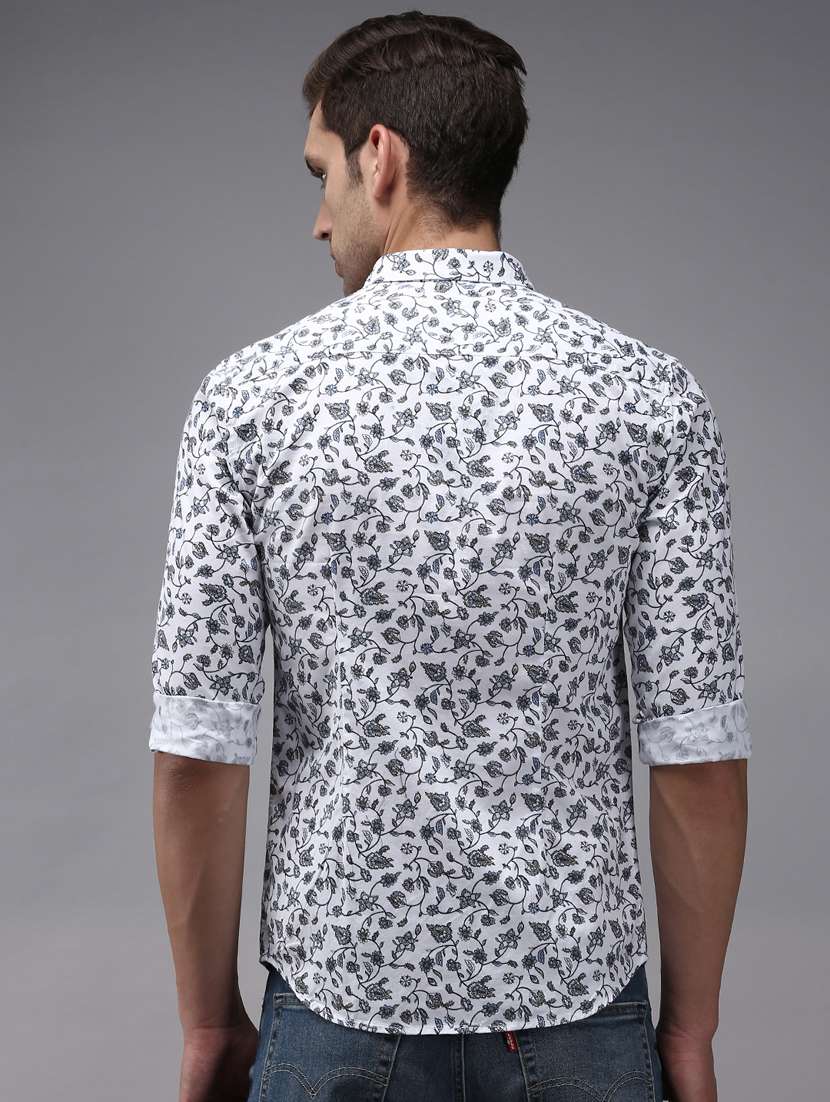 mens florals casual shirt - 18636802 -  Standard Image - 3