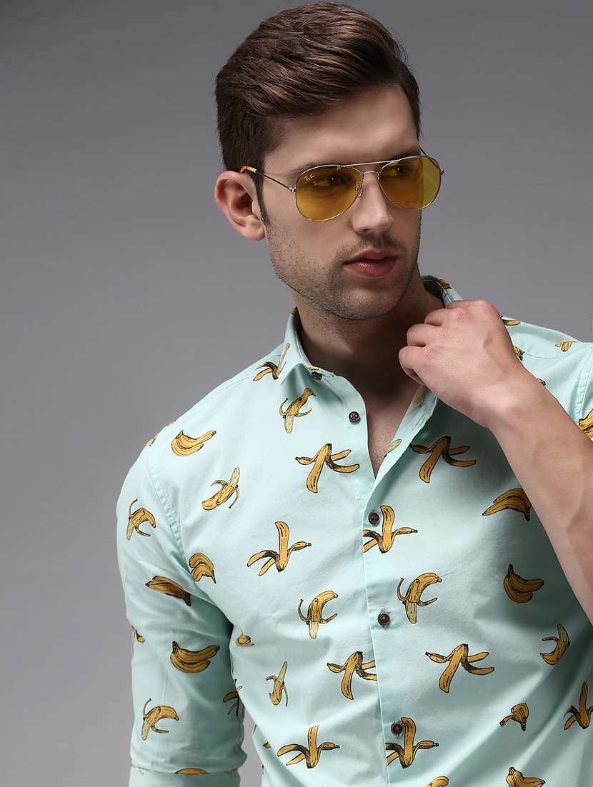 mens quirky casual shirt - 18636825 - Standard Image - 3