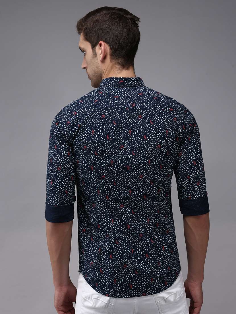 mens abstract casual shirt - 18636828 - Standard Image - 3