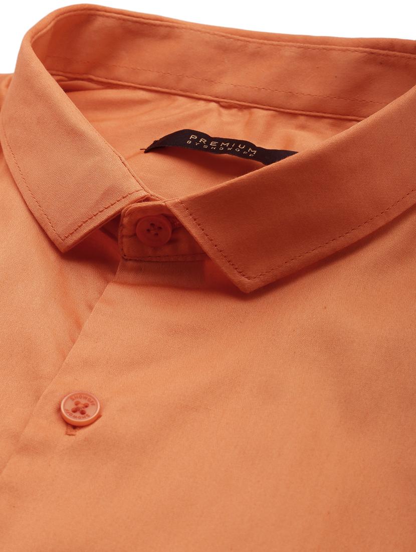 mens solid casual shirt - 18636854 - Standard Image - 5