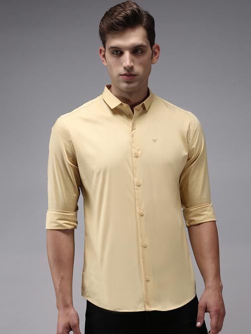 mens solid casual shirt - 18636865 - Standard Image - 0
