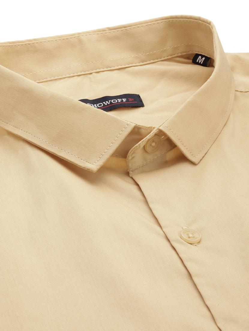 mens solid casual shirt - 18636865 - Standard Image - 5