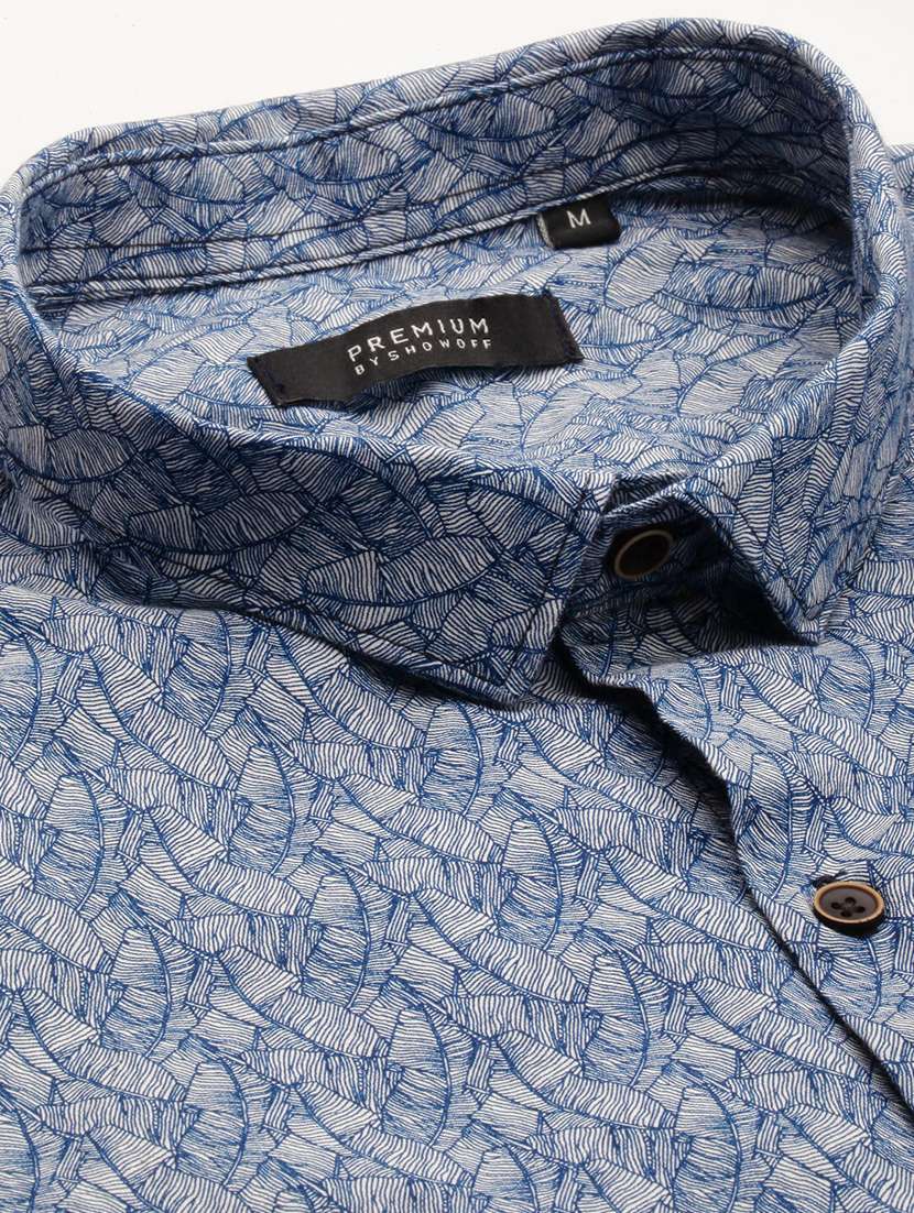 mens abstract casual shirt - 18636877 - Standard Image - 5