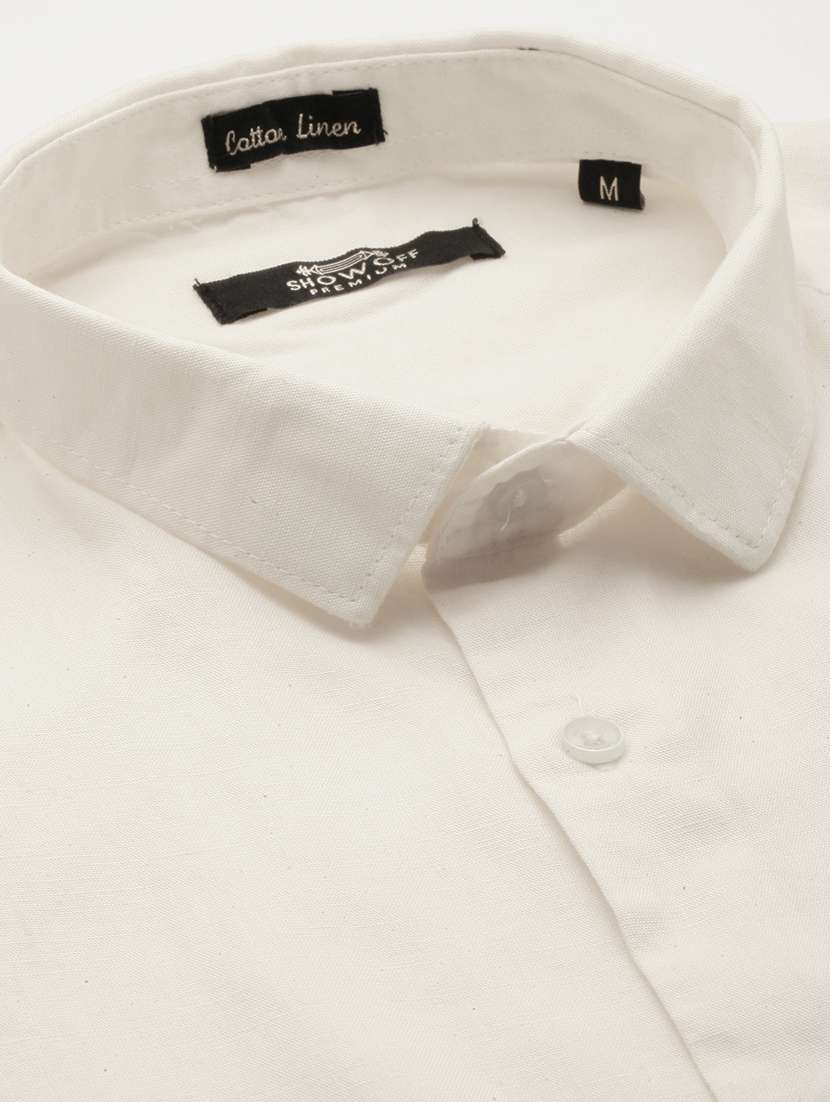 mens solid casual shirt - 18636887 -  Standard Image - 5