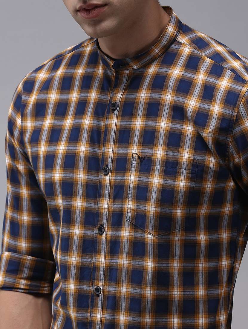 mens checks casual shirt - 18636900 -  Standard Image - 5