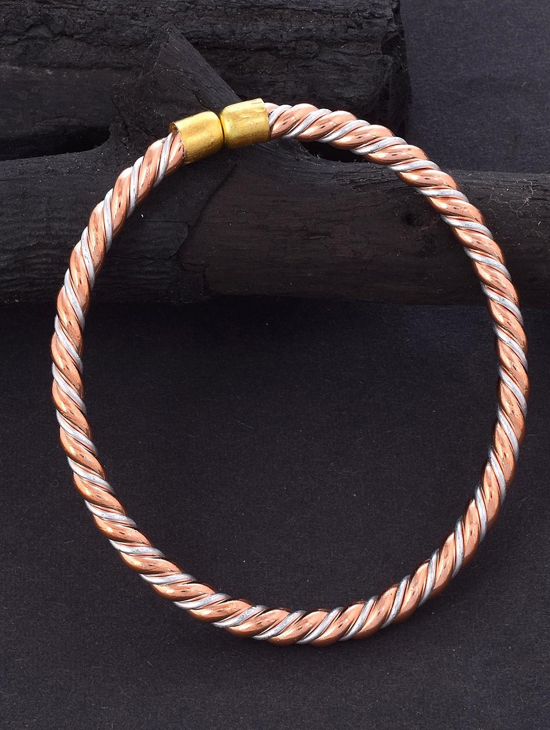 multi colored metal bangle  bracelet
