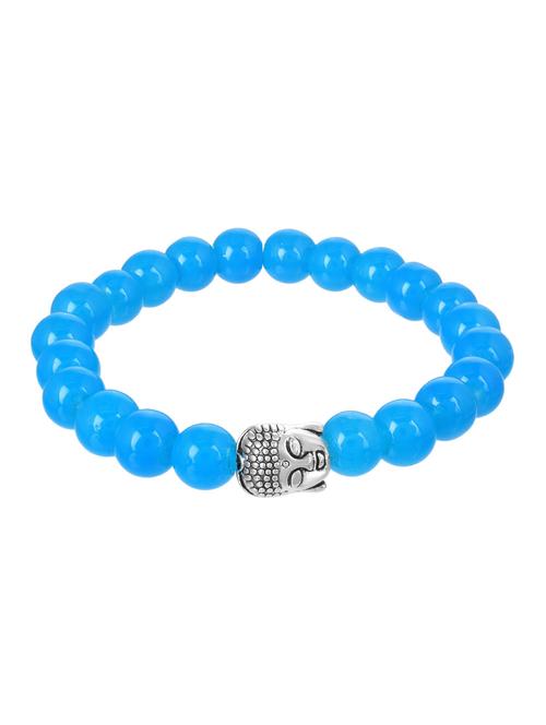 blue metal bangle  bracelet - 18637289 -  Standard Image - 0