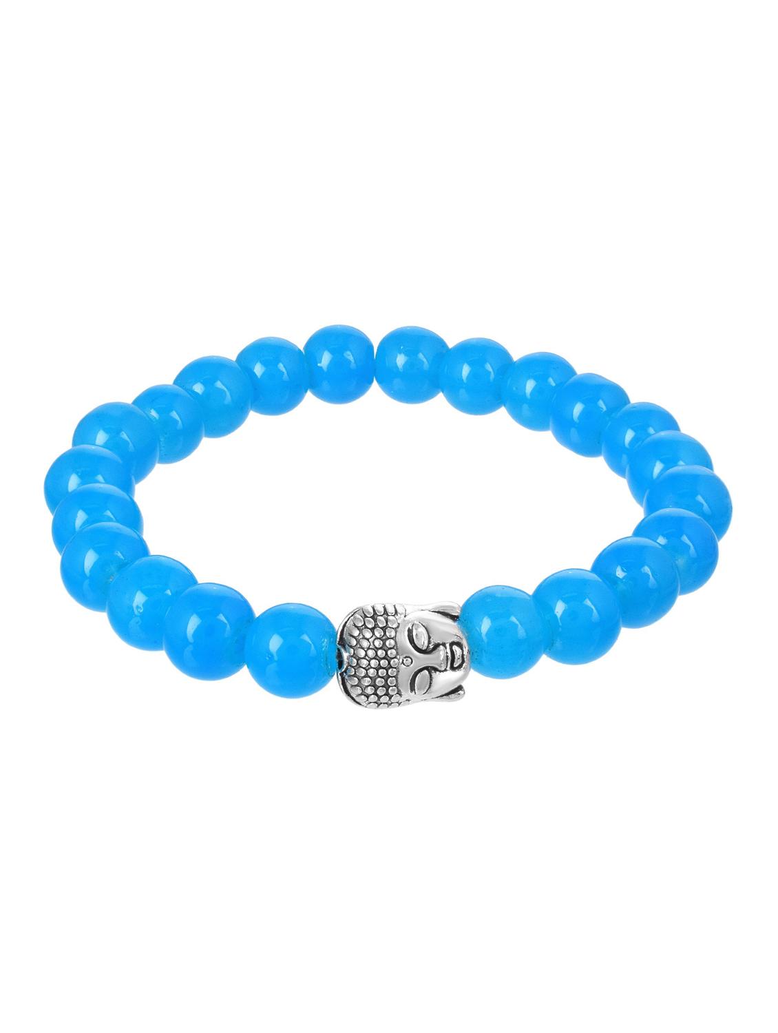 blue metal bangle  bracelet - 18637289 -  Zoom Image - 0
