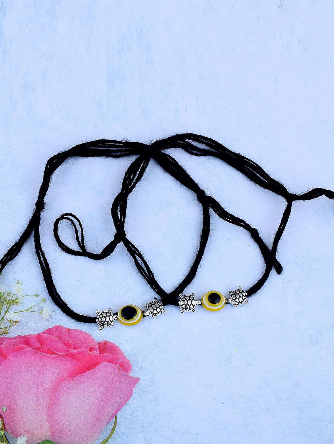 trendy bead with tortoise charm anklets - 18637464 - Zoom Image - 0