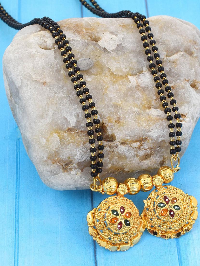 gold plated mangalsutra
