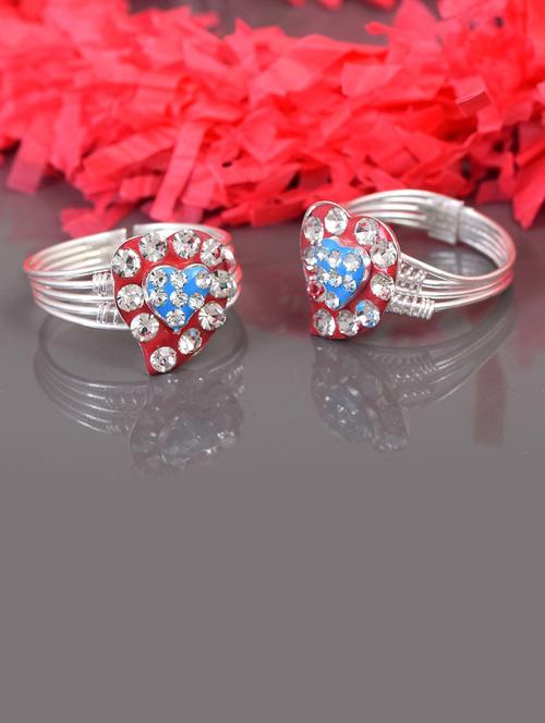 multi colored brass toe  ring - 18637518 -  Standard Image - 0