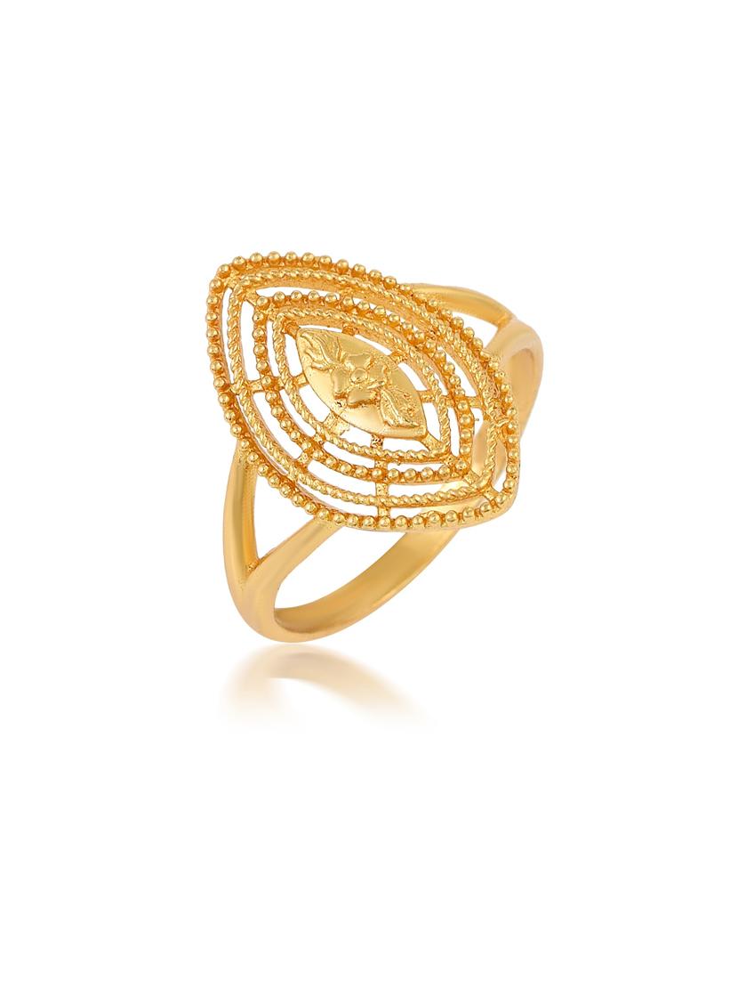 gold brass finger ring - 18637523 - Standard Image - 3