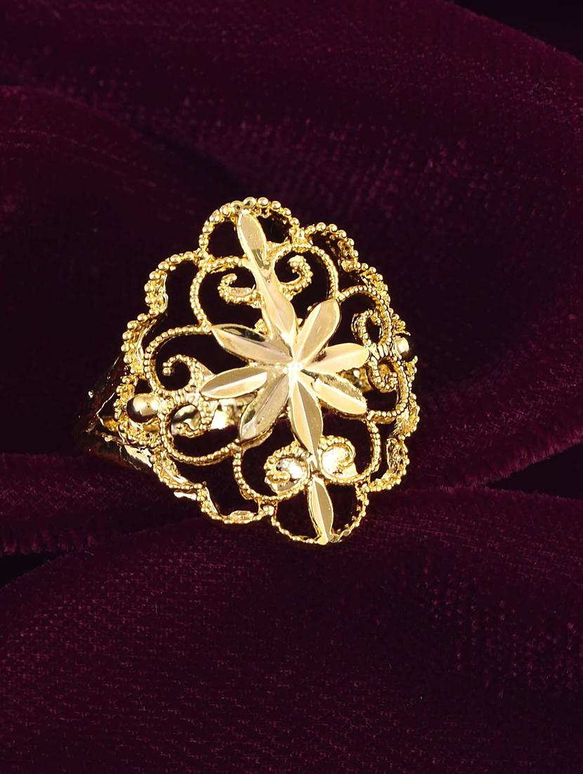 gold brass finger  ring