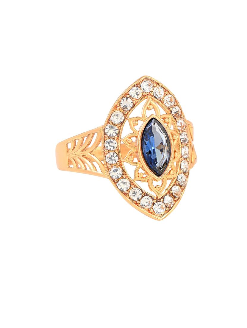 gold brass finger ring - 18637544 - Standard Image - 3