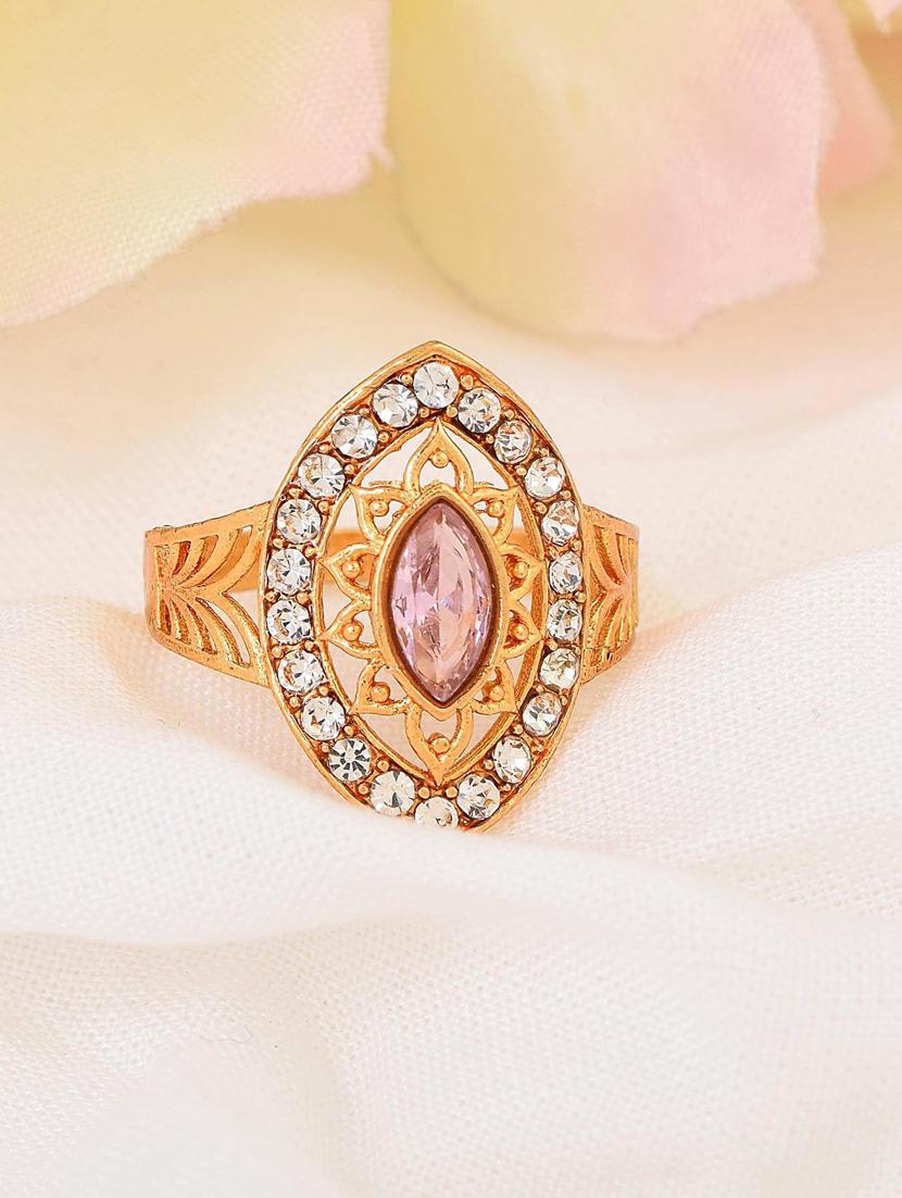 gold brass finger  ring - 18637552 -  Zoom Image - 0