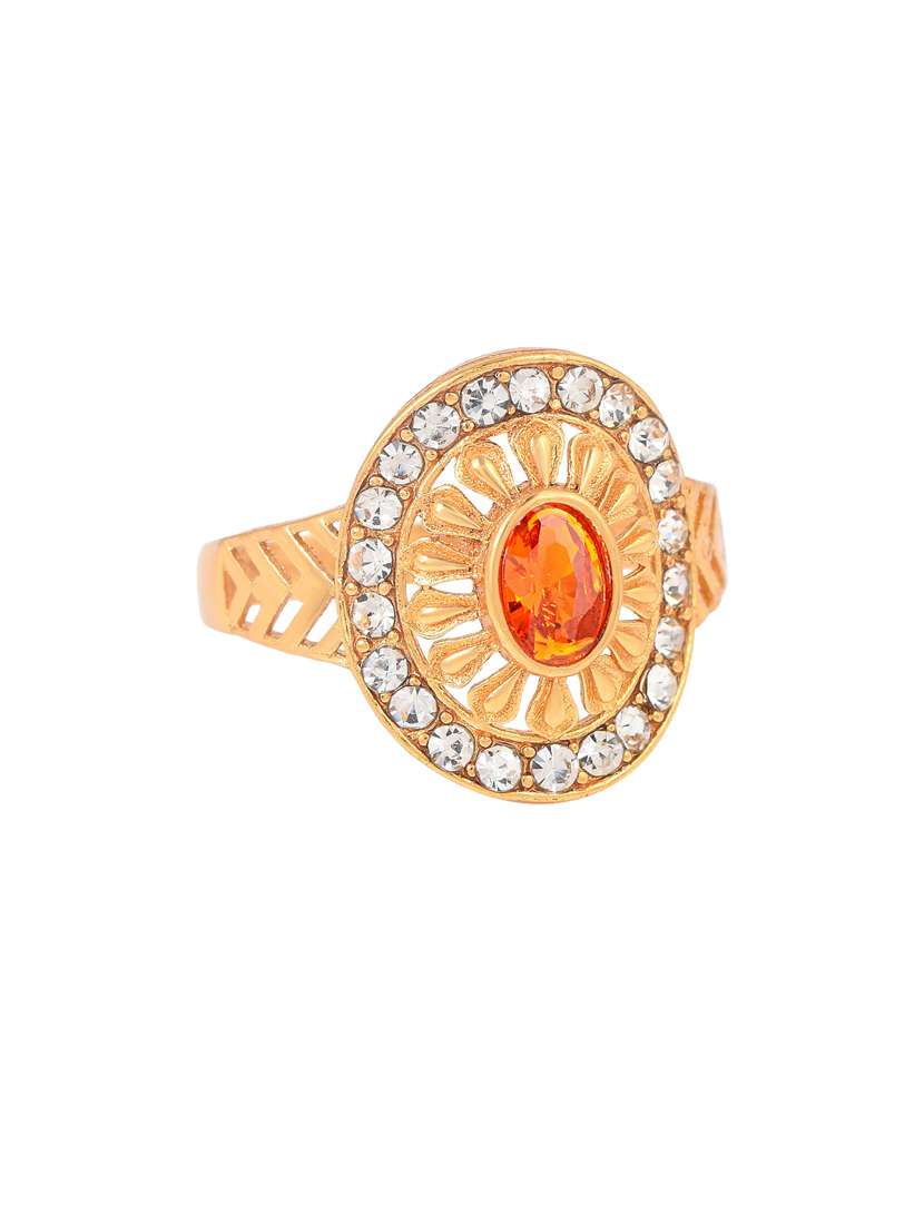 multi colored brass finger  ring - 18637563 -  Standard Image - 3