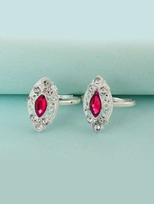 multi colored brass toe  ring - 18637623 -  Standard Image - 0