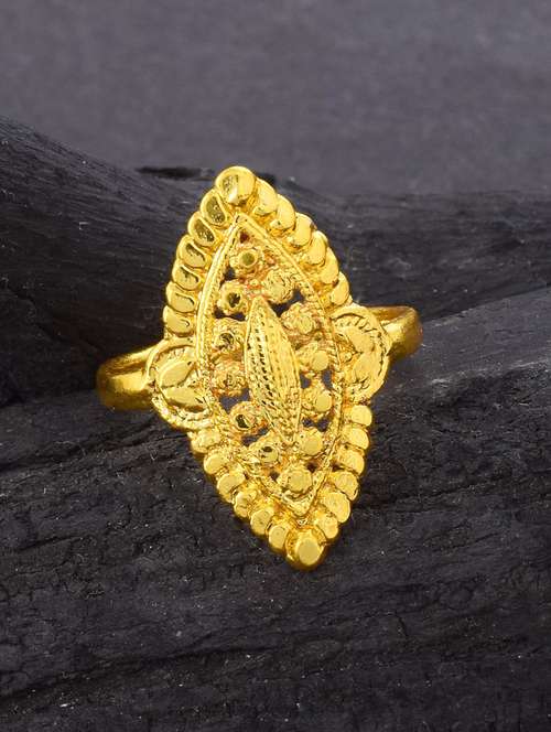 gold brass finger  ring - 18637675 -  Standard Image - 0
