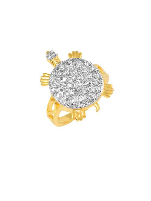 gold brass finger ring - 18637680 - Standard Image - 0