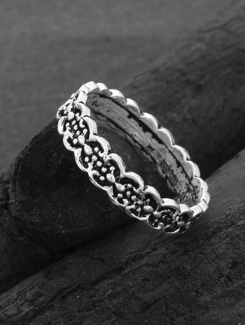black brass finger ring - 18637717 - Standard Image - 0