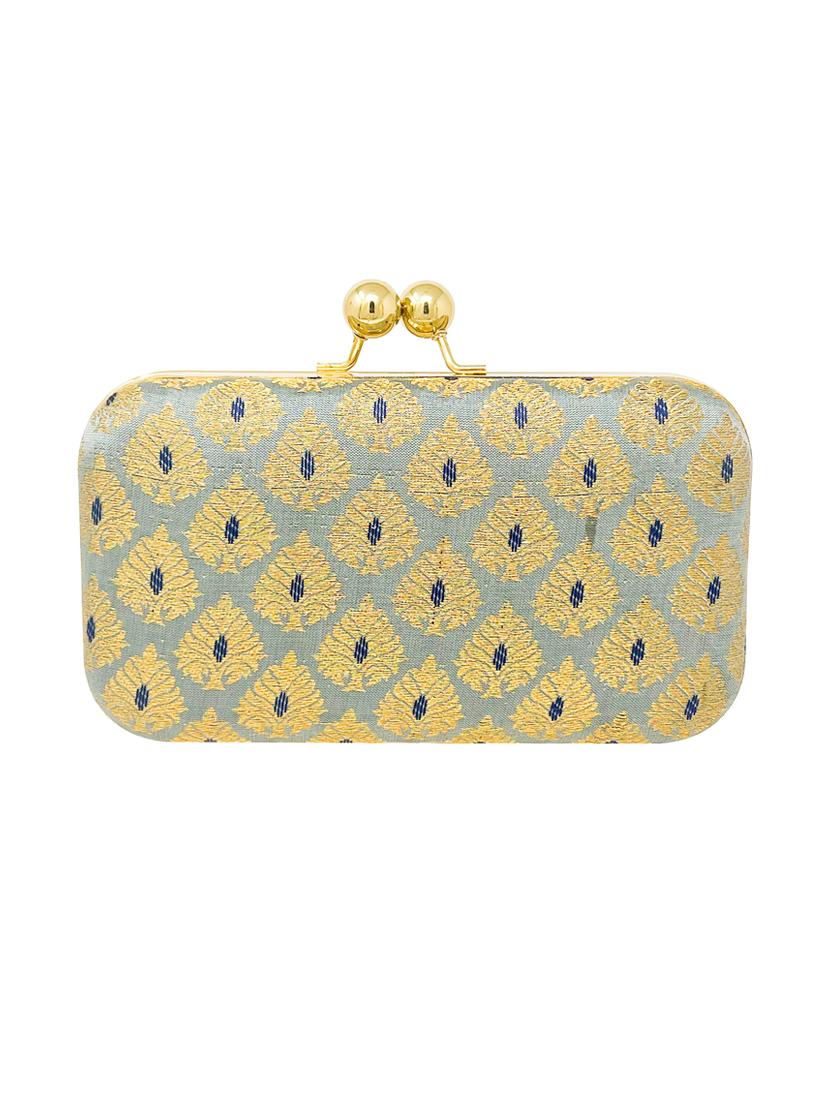 embroidered ethnic clutch - 18640555 - Zoom Image - 0