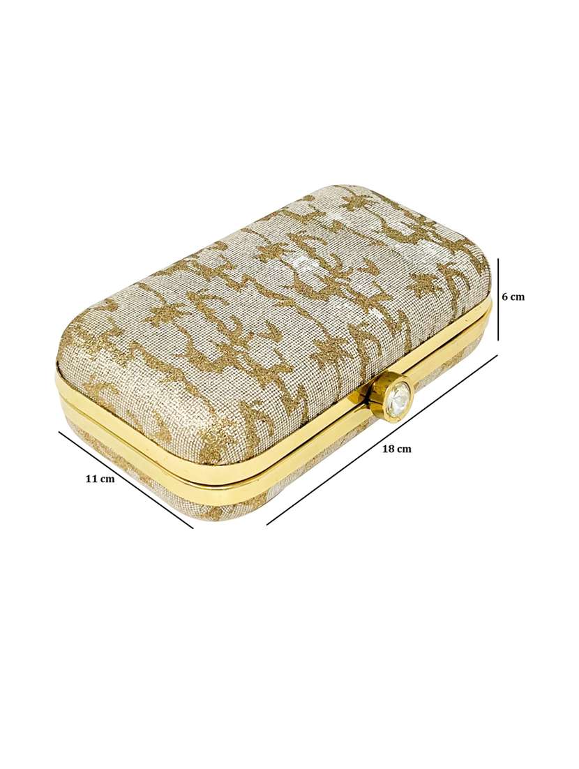 embellished ethnic clutch - 18640566 - Standard Image - 3
