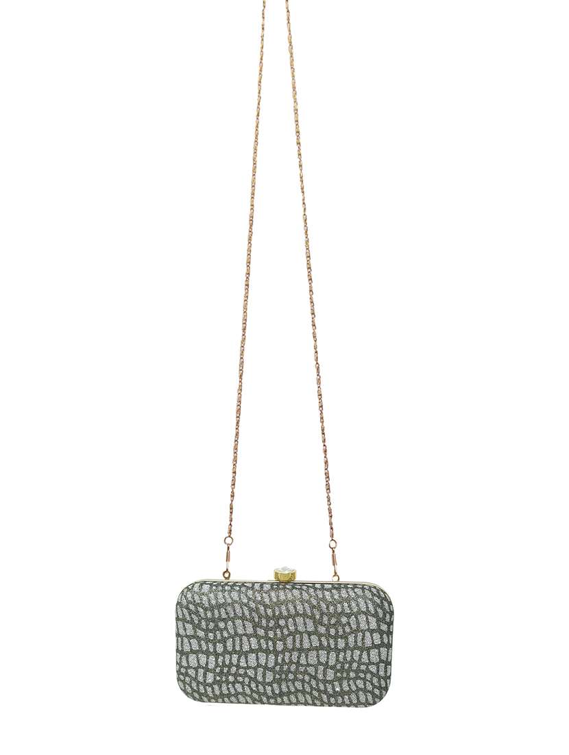 embellished ethnic clutch - 18640567 - Standard Image - 3