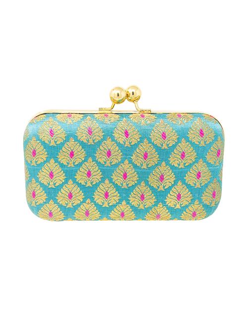 embroidered ethnic clutch - 18640572 - Standard Image - 0