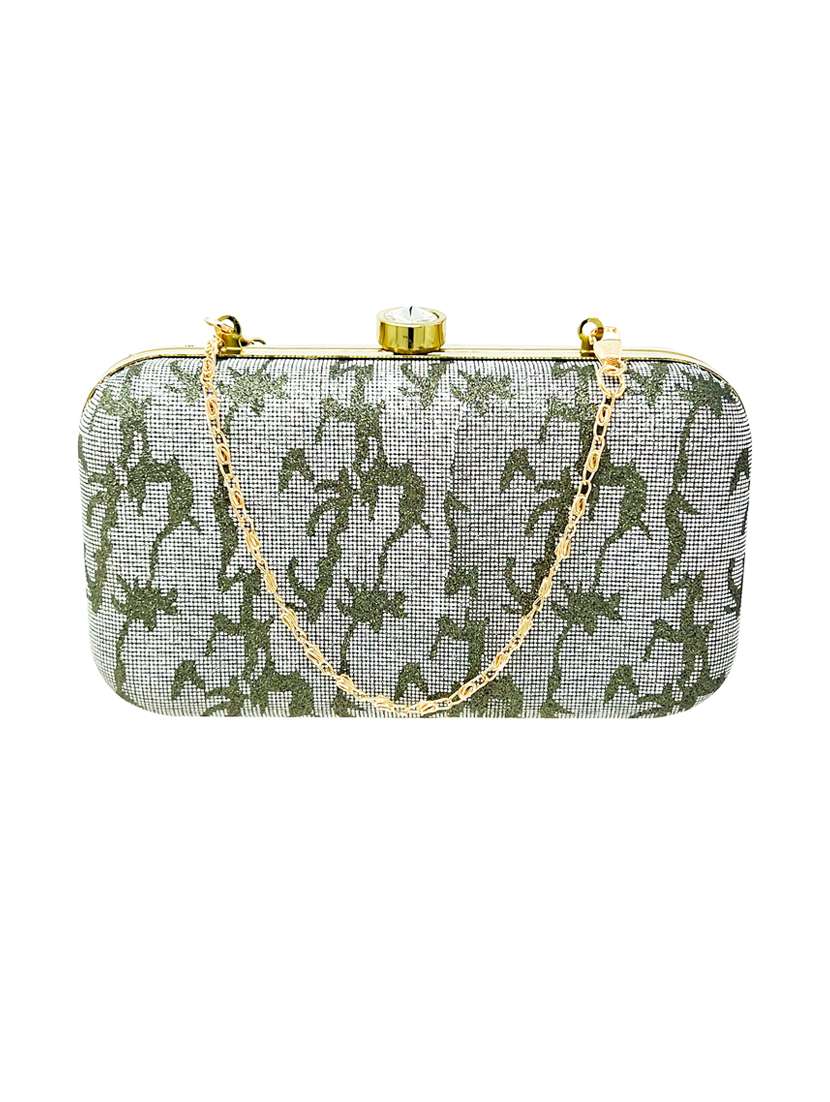 embellished ethnic clutch - 18640577 - Zoom Image - 0
